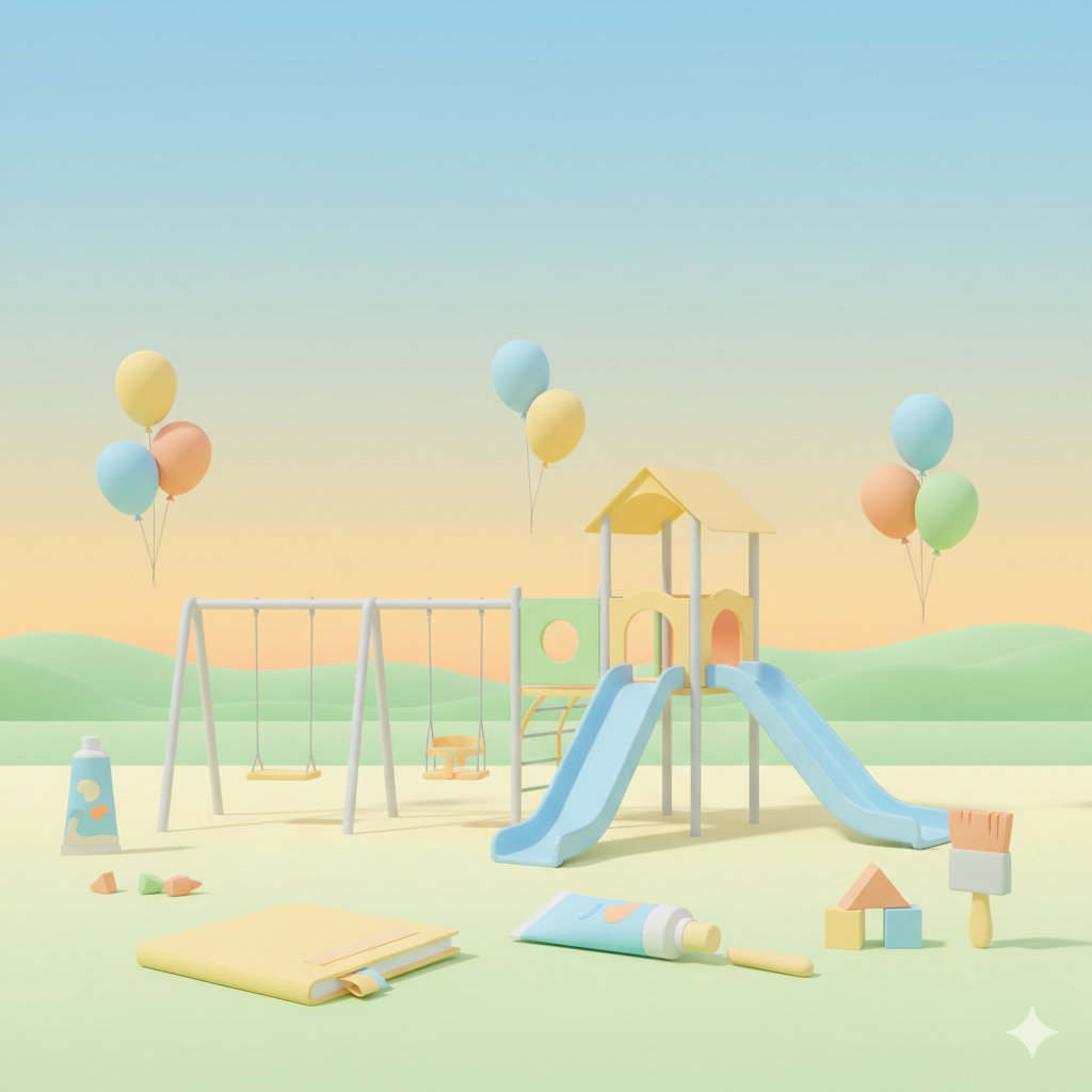 Community outreach session with caregivers and children